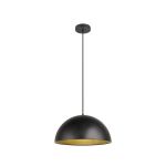 SLV Forchini M 40 Pendelleuchte Stahl Schwarz | Geeignet für 1x E27 