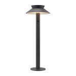 Nordlux Solar Gartenbeleuchtung Justina Metall Anthrazit 5W 400lm - 830 Warmweiß | Bewegungs- und Lichtsensor