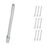 Mehrfachpackung 10x Osram Dulux S 11W 840 | Kaltweiß - 2-Pins