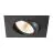 SLV New Tria 68 Spot Aluminium Schwarz Quadrat 8.3W 705lm 38D - 927 Extra Warmweiß | Ausschnitt 68mm - Höchste Farbwiedergabe - Dimmbar 