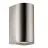 Nordlux Canto Maxi 2 Wandleuchte Rostfreier Stahl Up & Down | IP44 - Geeignet für 2x GU10