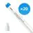 Mehrfachpackung 20x Philips LED Röhre T8 CorePro (EM/Mains) High Output 24W 2700lm - 840 Kaltweiß | 150cm - Ersatz für 58W