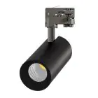 Noxion LED Schienenstrahler 3-Phasen Ecowhite Aluminium Schwarz 30W 3210lm 36D - 840 Kaltweiß | UGR 