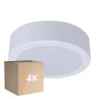 Mehrfachpackung 4x Philips LED Downlight  DN065C Metall  12W 1200lm 110D - 830 Warmweiß | 175mm - Ausschnitt 150mm - IP20