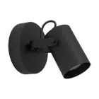 Eglo Wandleuchte Sorego Stahl Schwarz 2.8W 250lm - 830 Warmweiß | IP20 - Inkl. 1x GU10